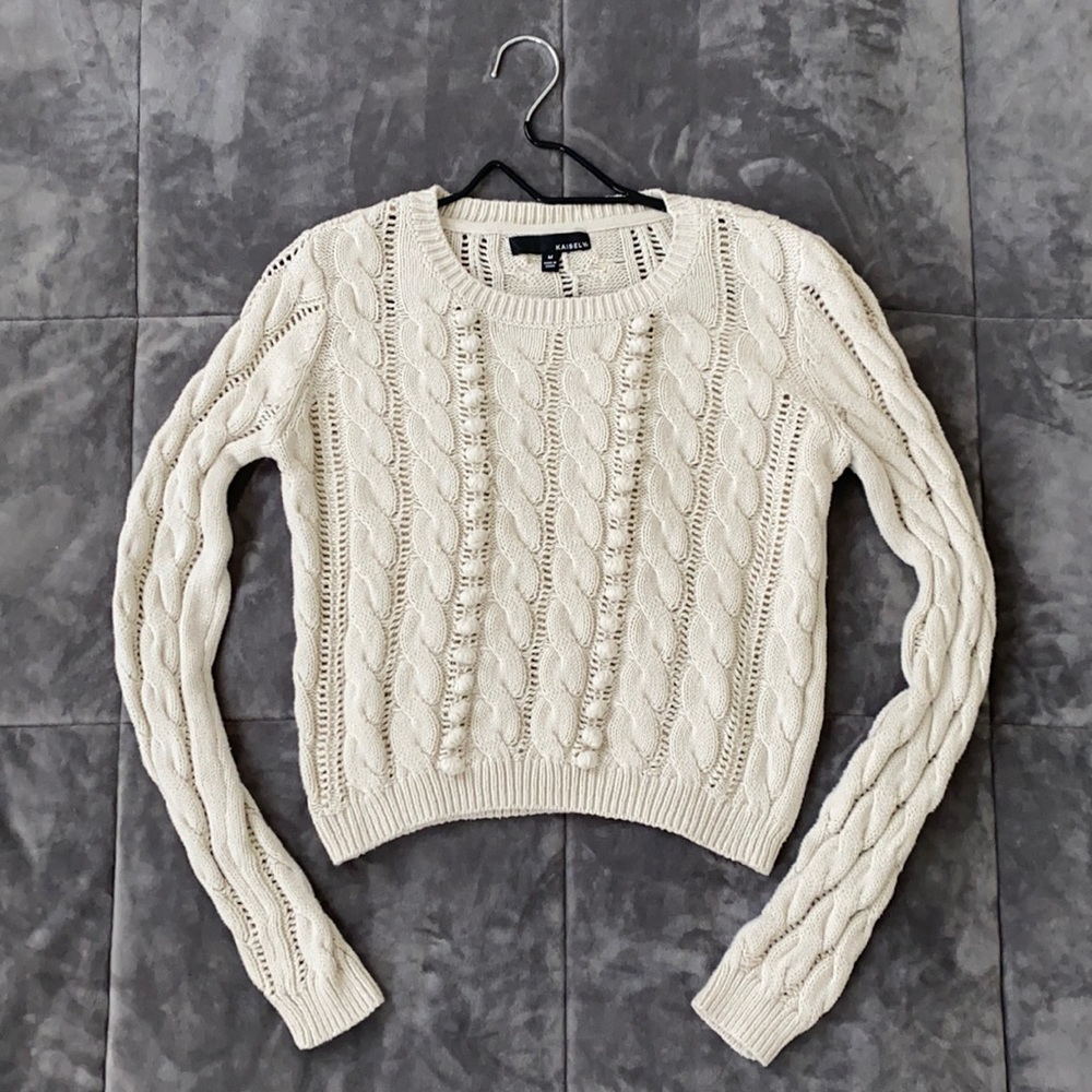 Cableknit Sweater